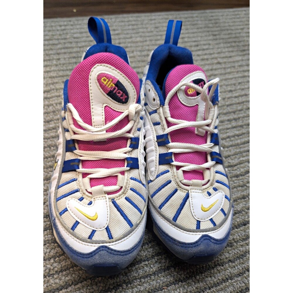 Nike Air Max Tailwind IV Low Top Lace-Up Men’s Sneakers White/Blue/Pink